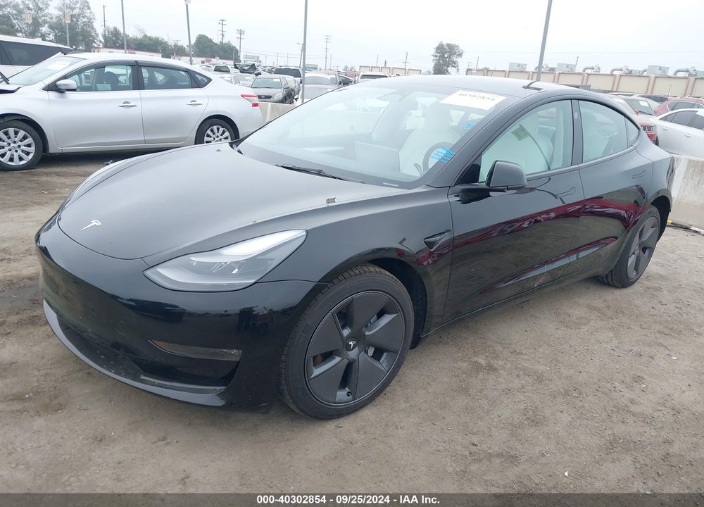 2023 TESLA MODEL 3 LONG RANGE DUAL MOTOR ALL-WHEEL DRIVE VIN: 5YJ3E1EB2PF389895