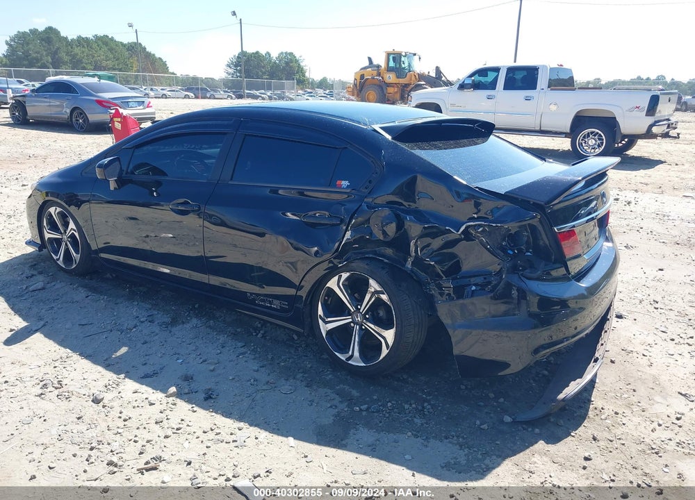2014 HONDA CIVIC SI VIN: 2HGFB6E5XEH702648