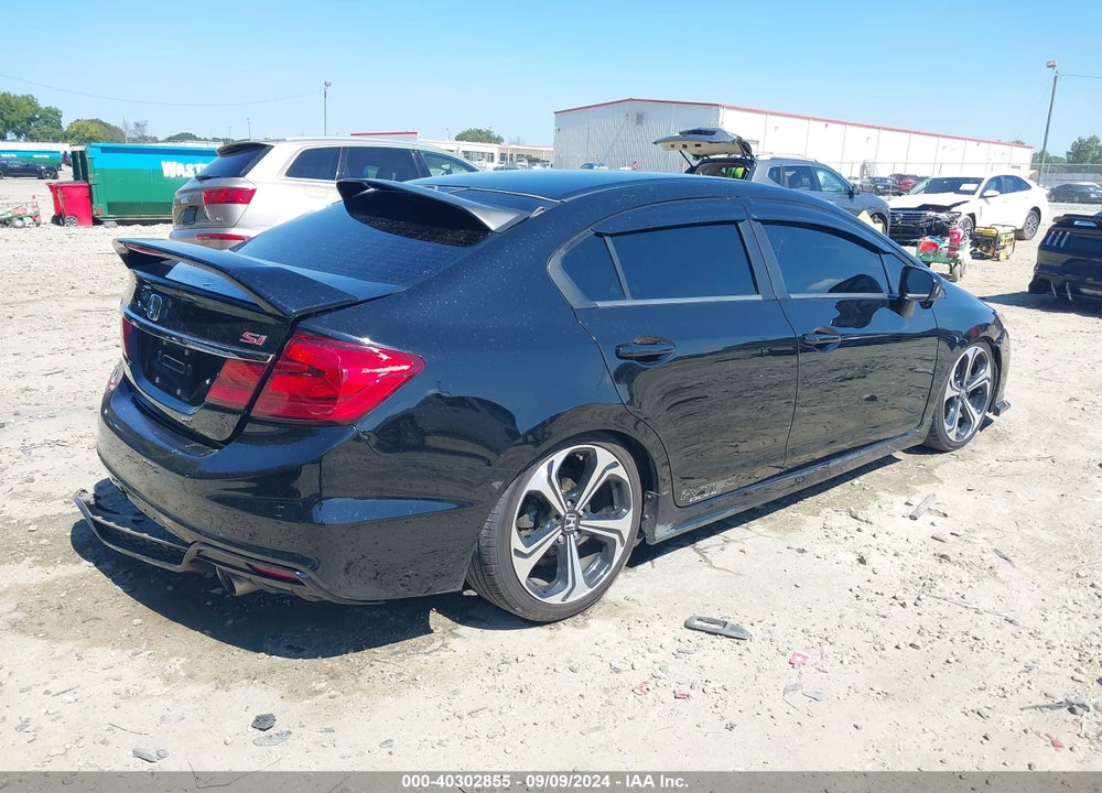 2014 HONDA CIVIC SI VIN: 2HGFB6E5XEH702648