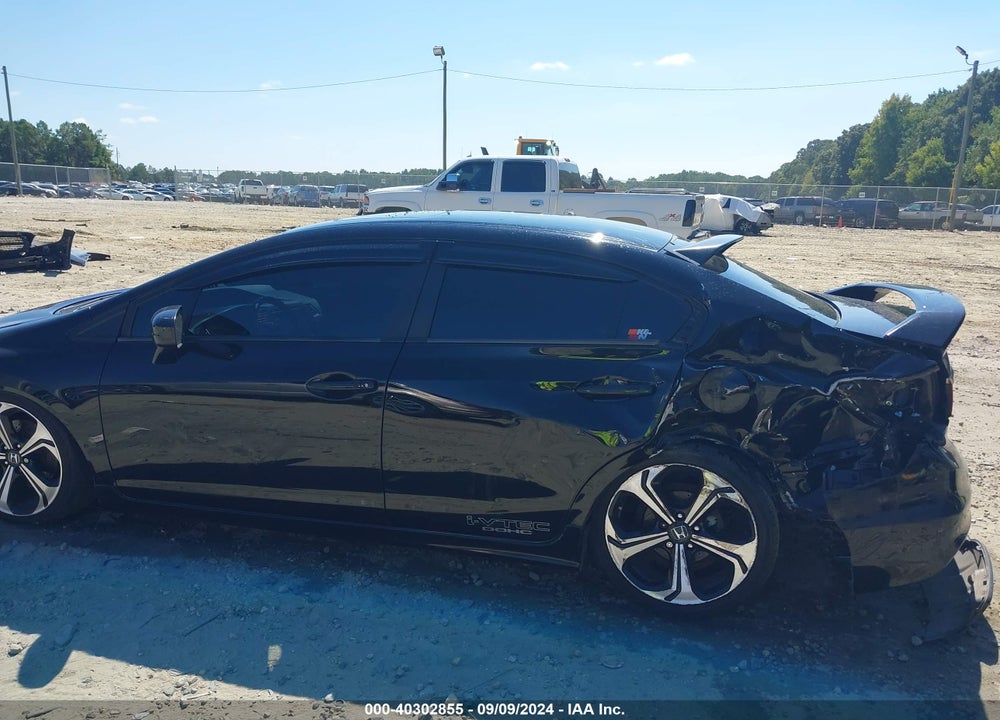 2014 HONDA CIVIC SI VIN: 2HGFB6E5XEH702648