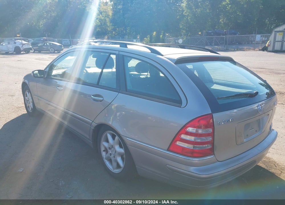 2004 MERCEDES-BENZ C 240 4MATIC VIN: WDBRH81JX4F489823