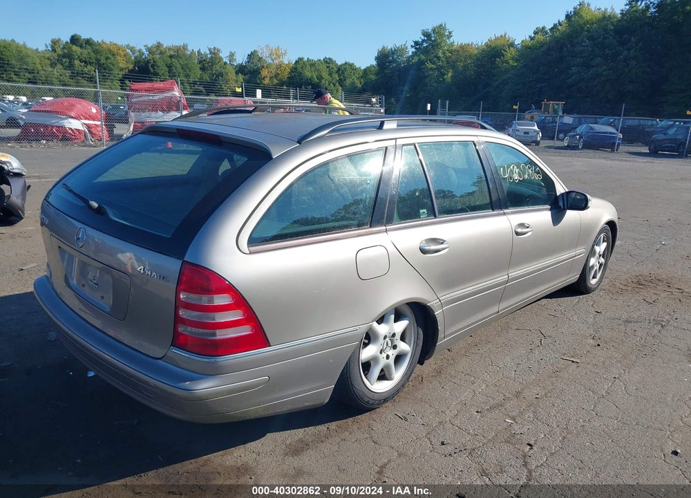 2004 MERCEDES-BENZ C 240 4MATIC VIN: WDBRH81JX4F489823