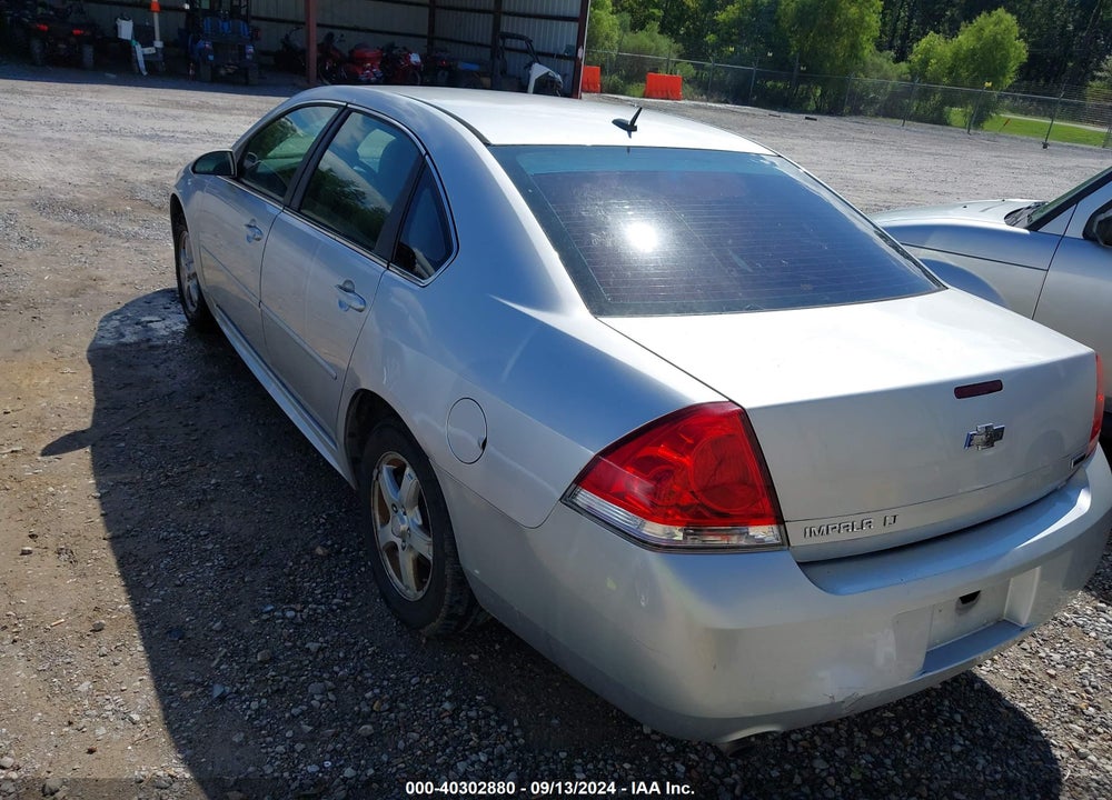 2012 CHEVROLET IMPALA LT VIN: 2G1WG5E39C1325009