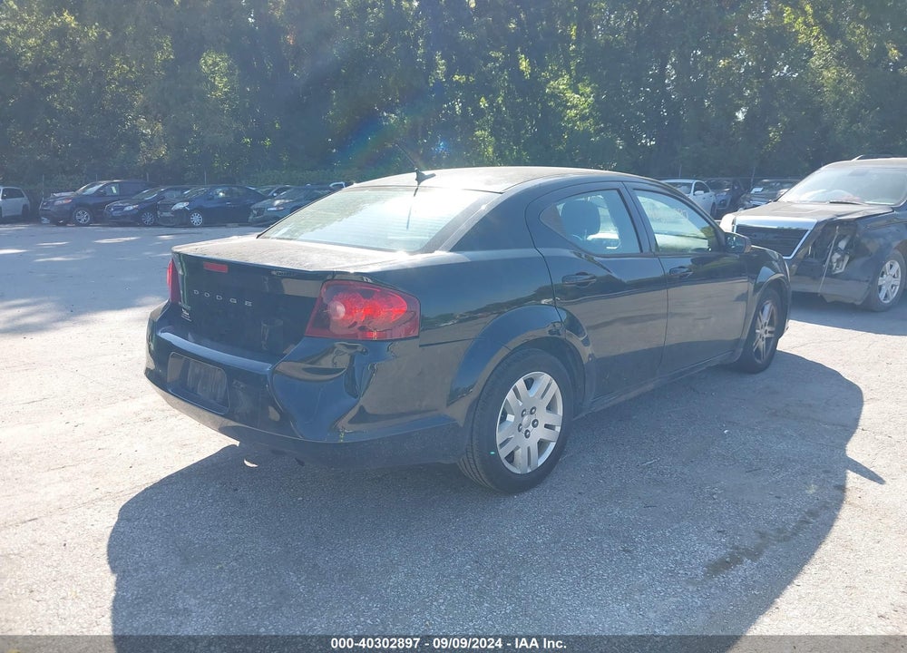 2014 DODGE AVENGER SE VIN: 1C3CDZAB5EN147564