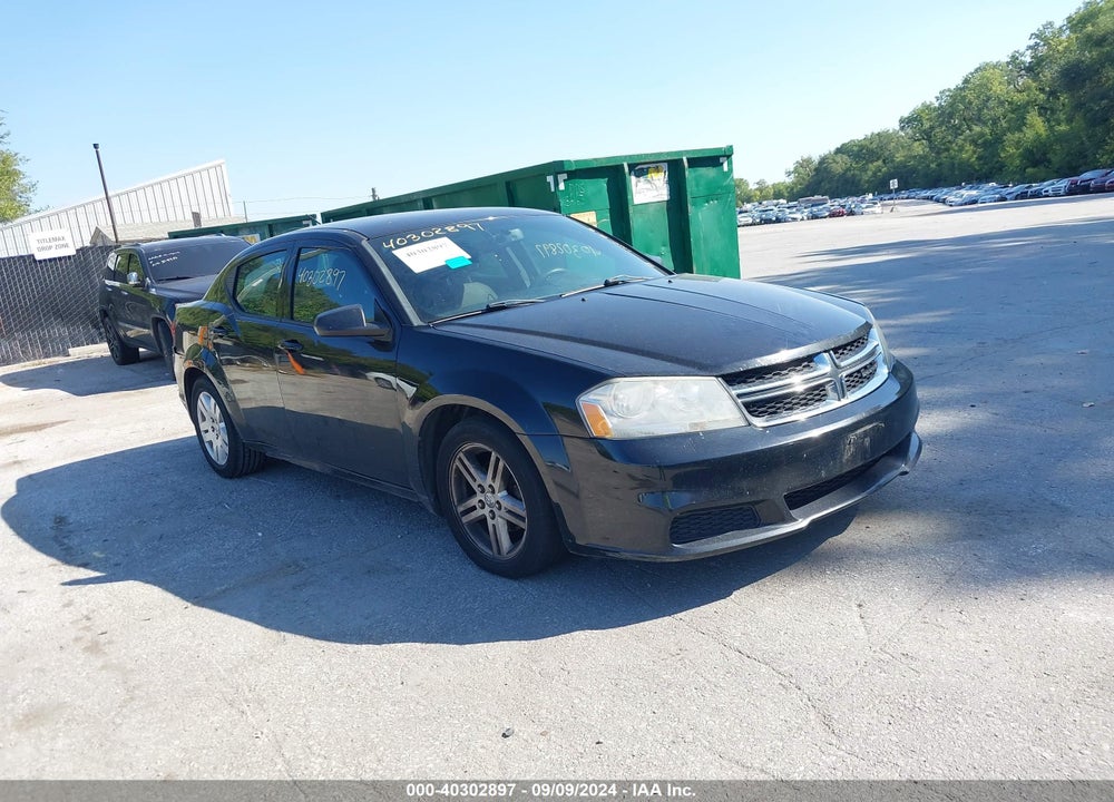 2014 DODGE AVENGER SE VIN: 1C3CDZAB5EN147564