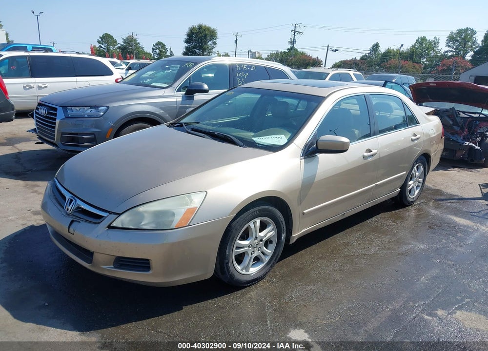 2006 HONDA ACCORD 2.4 EX VIN: 1HGCM56786A045050