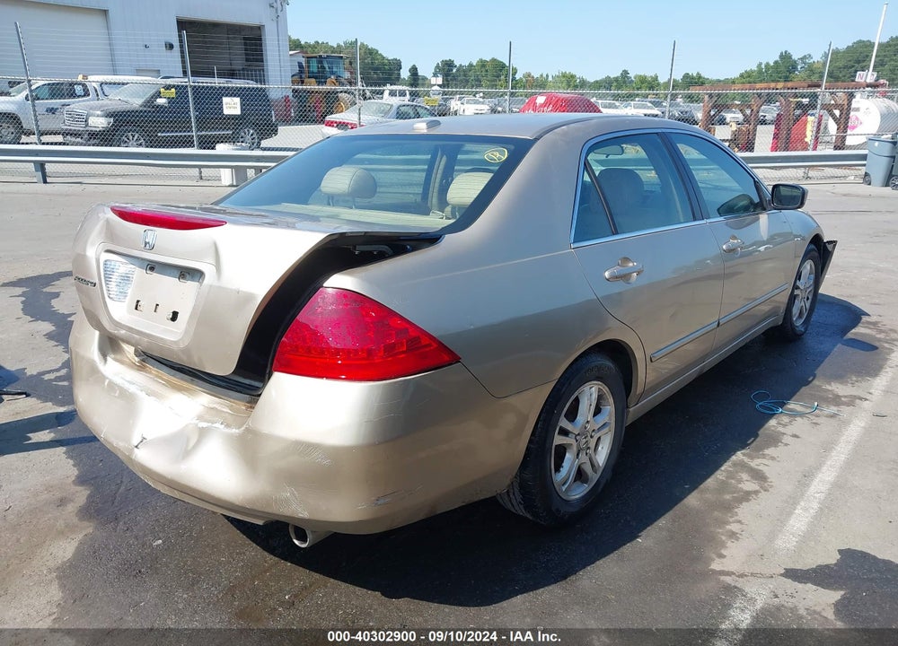 2006 HONDA ACCORD 2.4 EX VIN: 1HGCM56786A045050