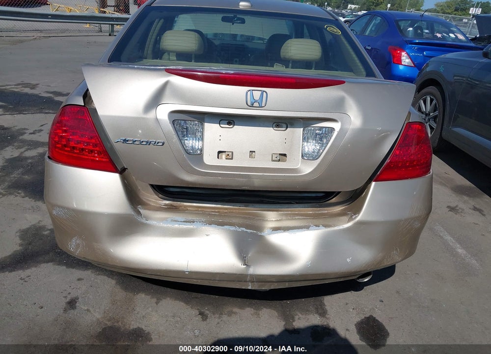 2006 HONDA ACCORD 2.4 EX VIN: 1HGCM56786A045050