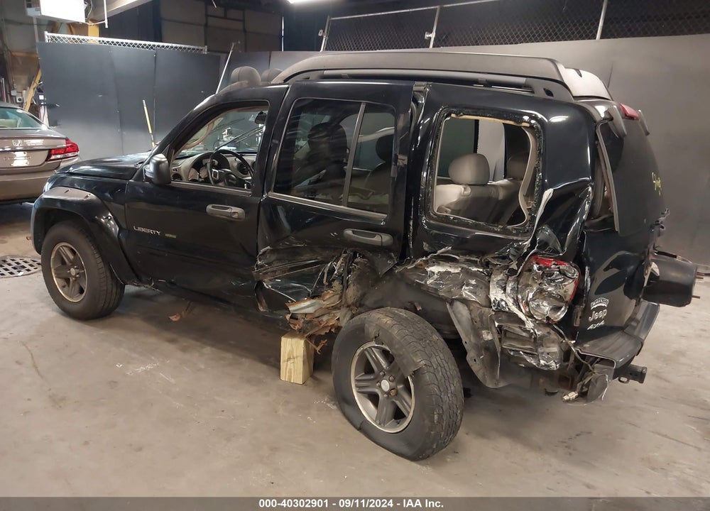 2003 JEEP LIBERTY RENEGADE VIN: 1J4GL38K23W644527