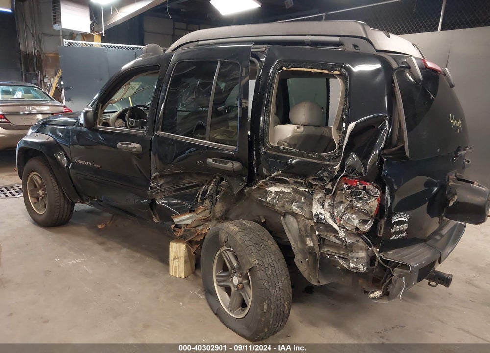 2003 JEEP LIBERTY RENEGADE VIN: 1J4GL38K23W644527