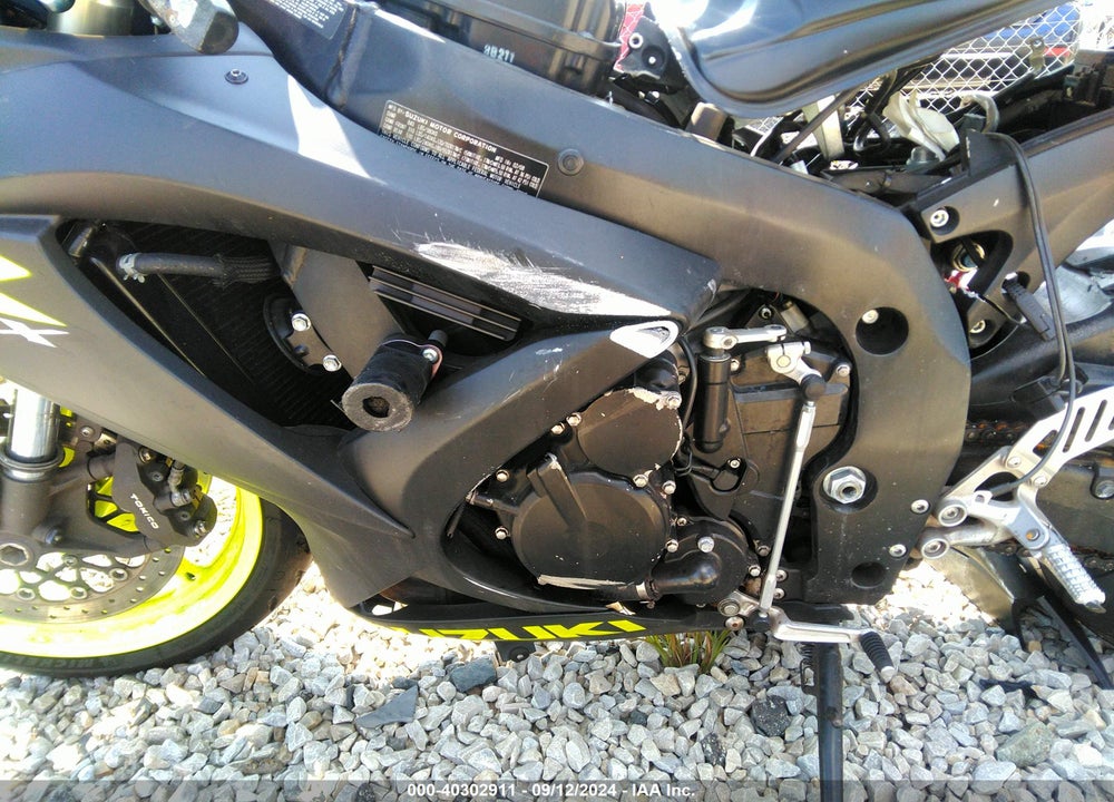 2008 SUZUKI GSX-R600 VIN: JS1GN7EA282106597