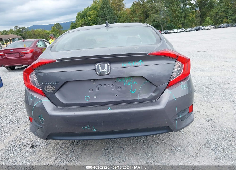 2016 HONDA CIVIC EX-T VIN: 19XFC1F3XGE000551