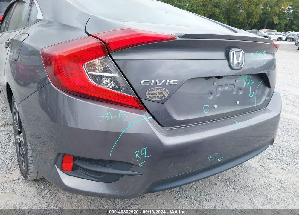 2016 HONDA CIVIC EX-T VIN: 19XFC1F3XGE000551
