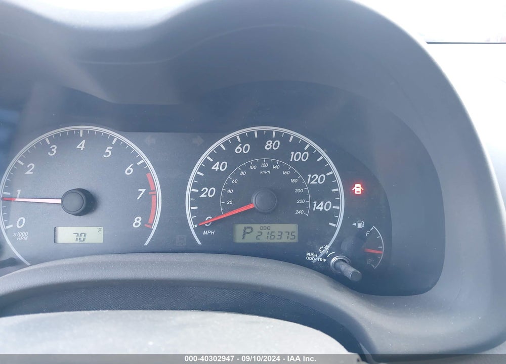 2010 TOYOTA COROLLA LE VIN: 1NXBU4EE1AZ347819