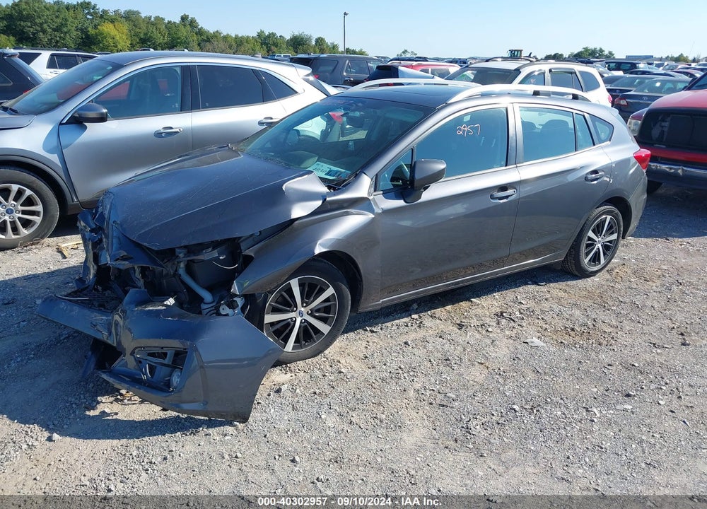 2019 SUBARU IMPREZA 2.0I PREMIUM VIN: 4S3GTAD69K3722739
