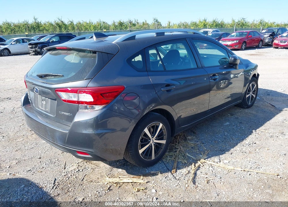 2019 SUBARU IMPREZA 2.0I PREMIUM VIN: 4S3GTAD69K3722739