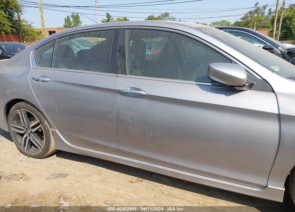 2017 HONDA ACCORD SPORT VIN: 1HGCR2F67HA119858
