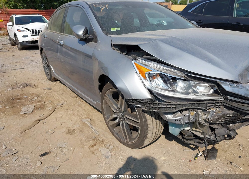 2017 HONDA ACCORD SPORT VIN: 1HGCR2F67HA119858