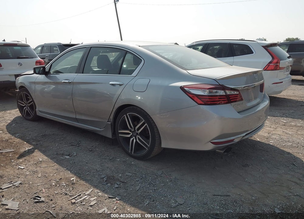2017 HONDA ACCORD SPORT VIN: 1HGCR2F67HA119858