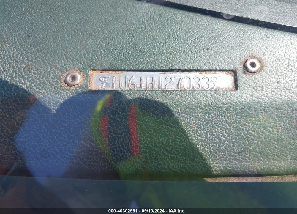 1971 FORD LTD VIN: 1U61H127033