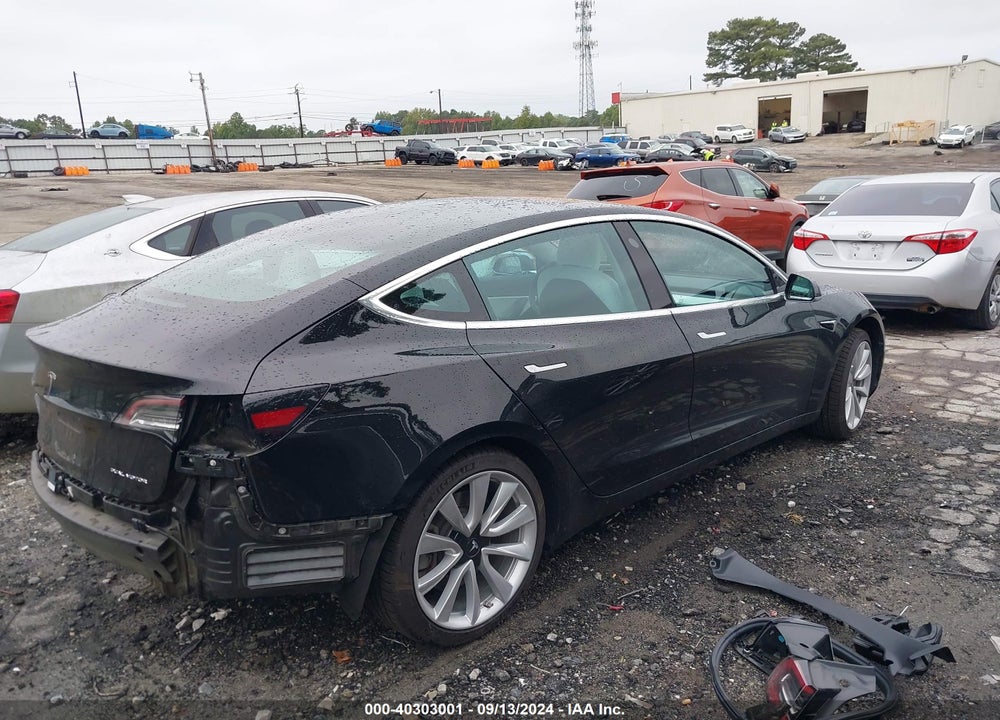 2018 TESLA MODEL 3 LONG RANGE/PERFORMANCE VIN: 5YJ3E1EB4JF097012