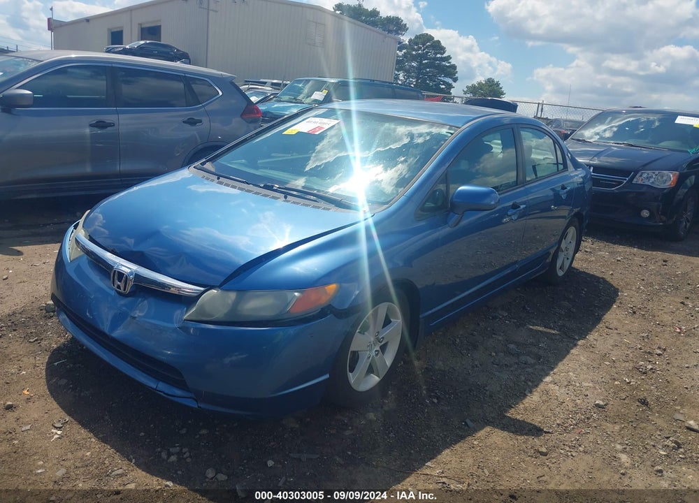 2006 HONDA CIVIC LX VIN: 1HGFA165X6L038683