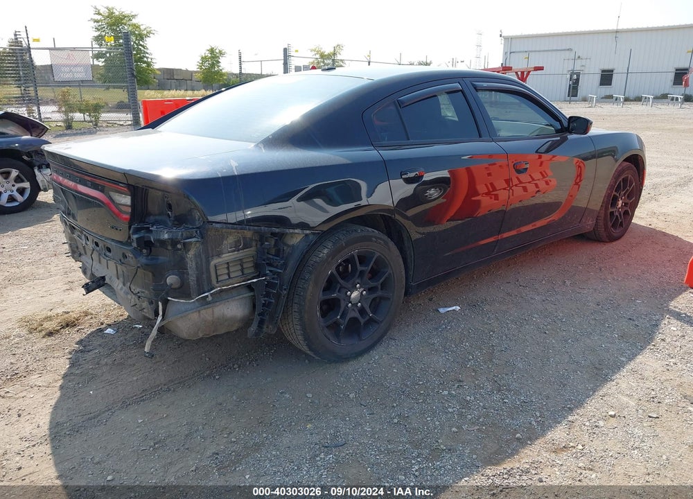 2016 DODGE CHARGER SXT VIN: 2C3CDXJG9GH357516