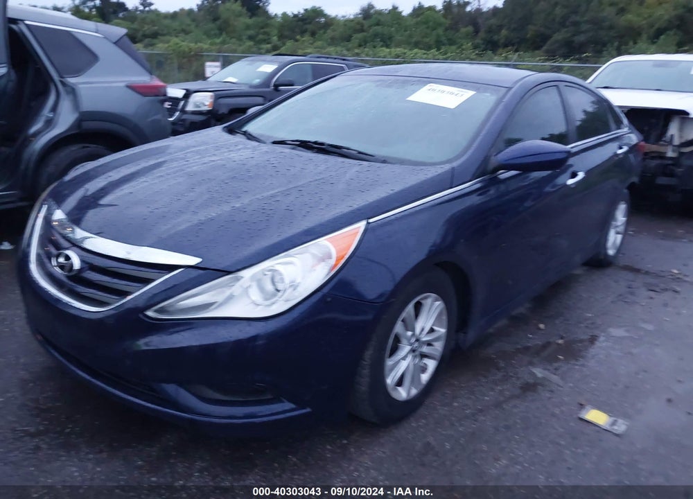 2014 HYUNDAI SONATA GLS VIN: 5NPEB4AC9EH889343