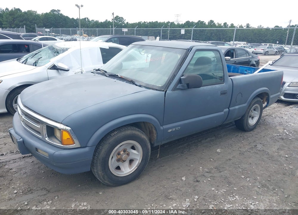 1997 CHEVROLET S-10 LS SPORTSIDE VIN: 1GCCS1449V8150529
