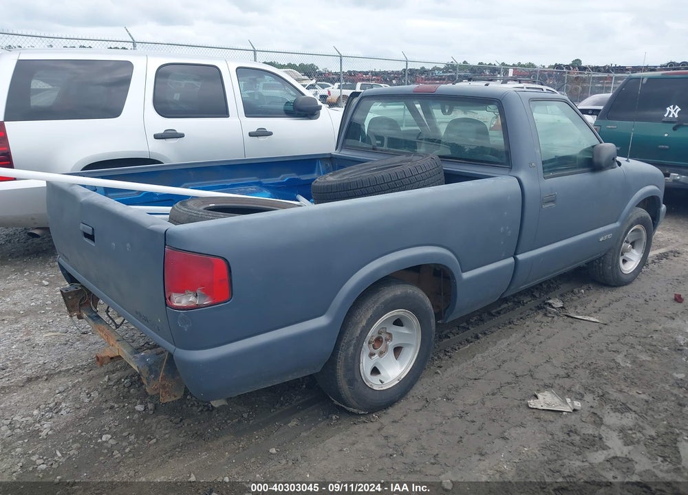 1997 CHEVROLET S-10 LS SPORTSIDE VIN: 1GCCS1449V8150529
