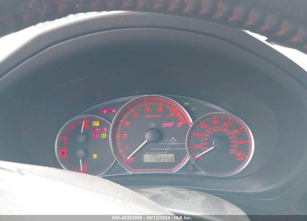 2013 SUBARU IMPREZA WRX STI VIN: JF1GV8J68DL026857