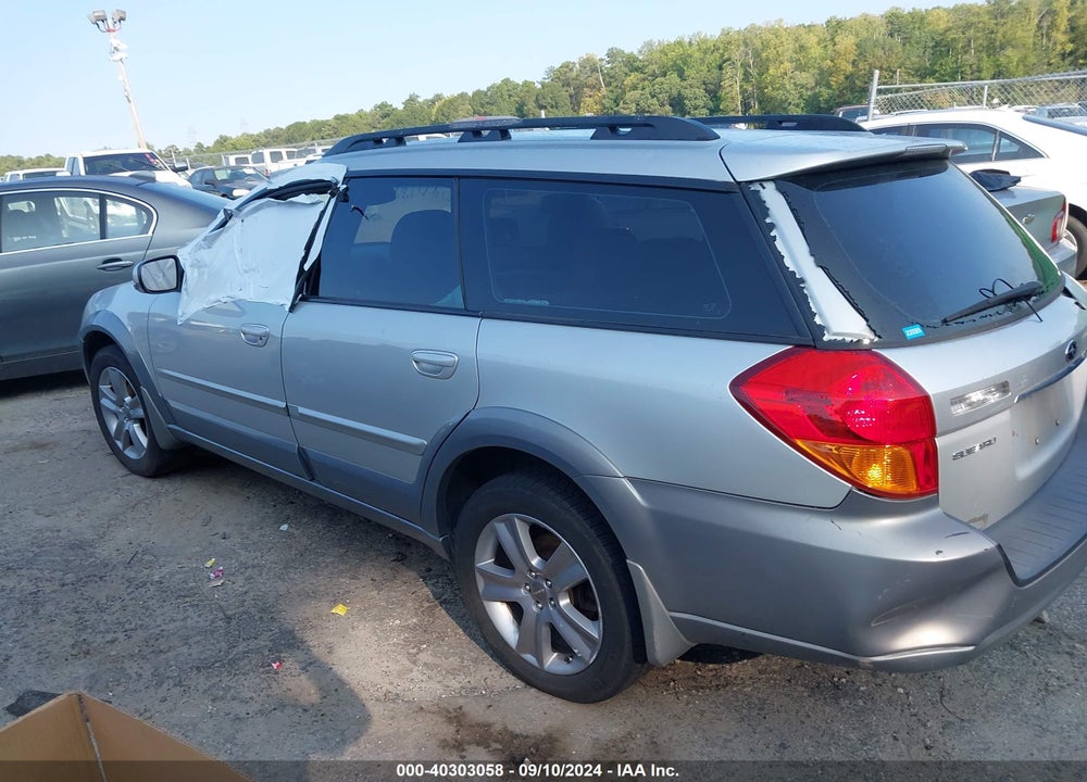 2005 SUBARU OUTBACK 3.0R L.L. BEAN EDITION VIN: 4S4BP86C254315401