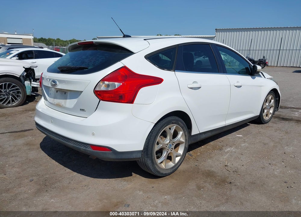 2012 FORD FOCUS SEL VIN: 1FAHP3M28CL210513