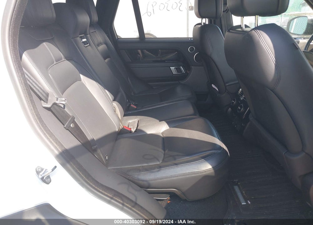 2019 LAND ROVER RANGE ROVER 3.0L V6 SUPERCHARGED VIN: SALGR2RV7KA532527