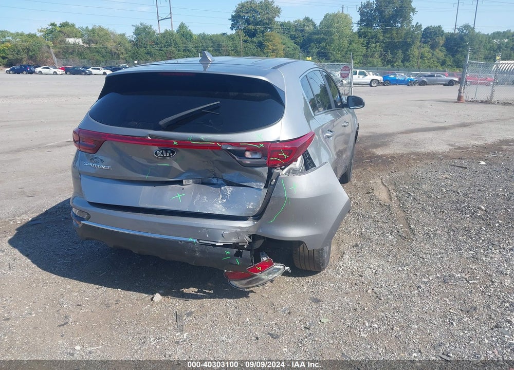 2022 KIA SPORTAGE LX VIN: KNDPM3AC2N7984554
