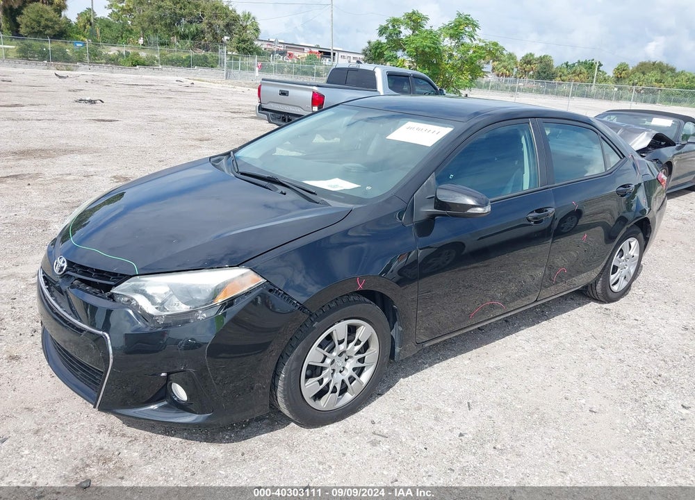 2015 TOYOTA COROLLA S VIN: 2T1BURHE2FC325250