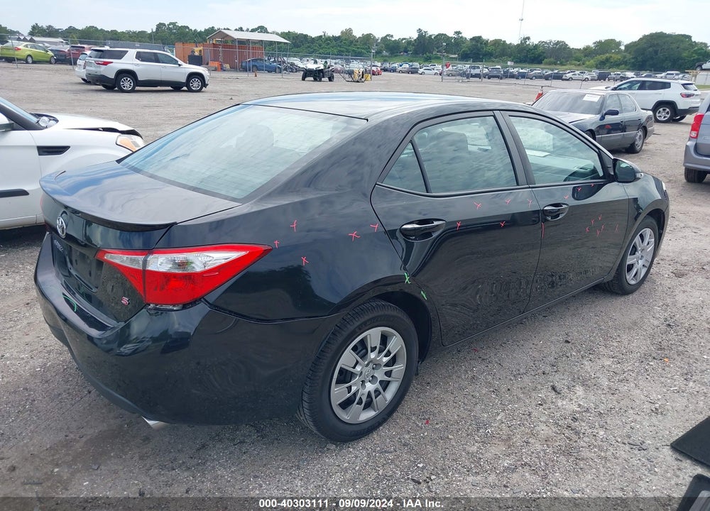 2015 TOYOTA COROLLA S VIN: 2T1BURHE2FC325250