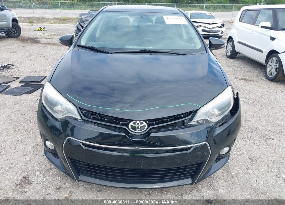 2015 TOYOTA COROLLA S VIN: 2T1BURHE2FC325250
