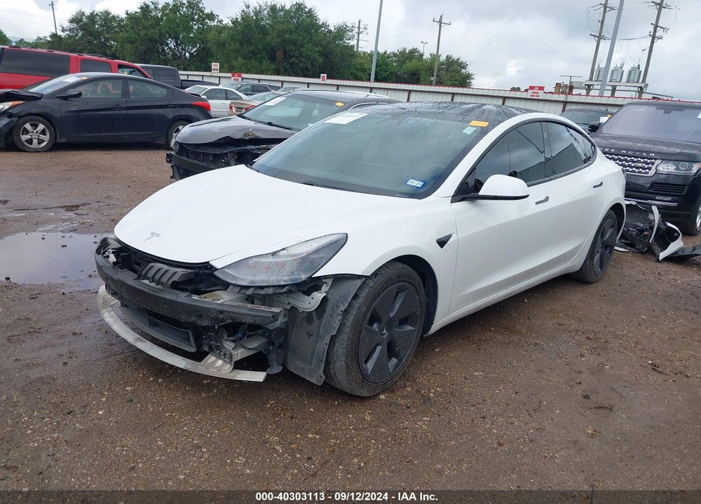 2021 TESLA MODEL 3 LONG RANGE DUAL MOTOR ALL-WHEEL DRIVE VIN: 5YJ3E1EB1MF974513