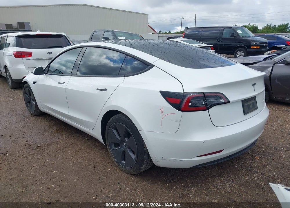 2021 TESLA MODEL 3 LONG RANGE DUAL MOTOR ALL-WHEEL DRIVE VIN: 5YJ3E1EB1MF974513