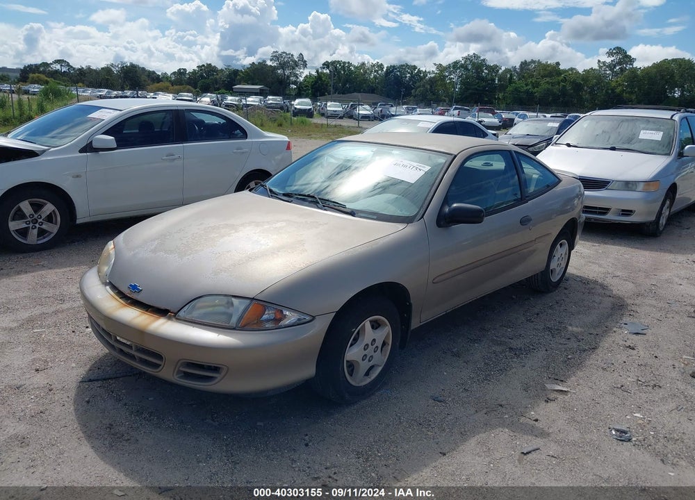 2001 CHEVROLET CAVALIER VIN: 1G1JC124617218012