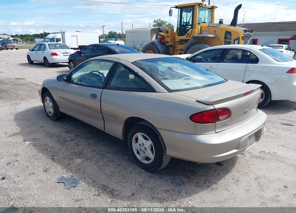 2001 CHEVROLET CAVALIER VIN: 1G1JC124617218012