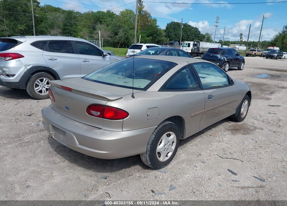 2001 CHEVROLET CAVALIER VIN: 1G1JC124617218012