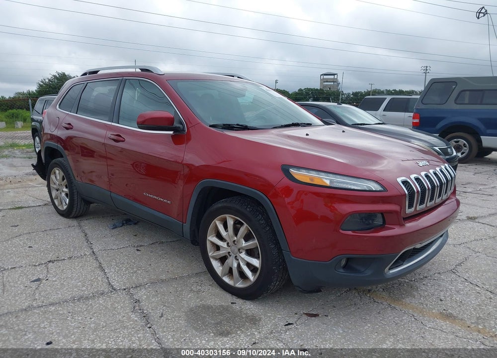 2016 JEEP CHEROKEE LIMITED VIN: 1C4PJLDB7GW371012