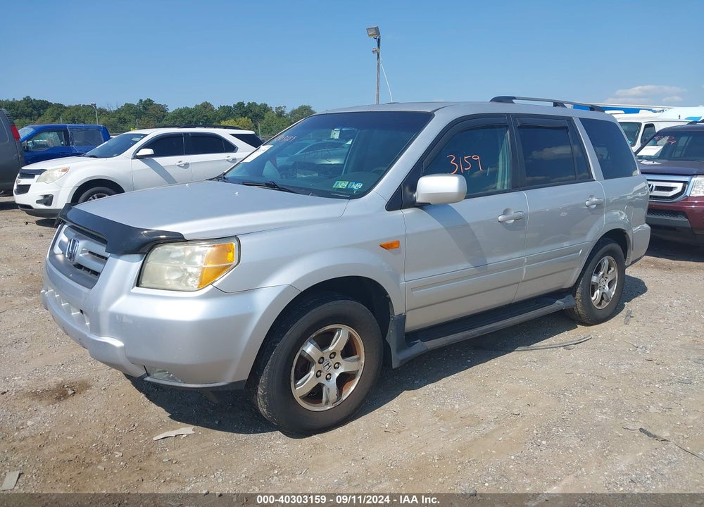 2008 HONDA PILOT VIN: 5FNYF18348B026927