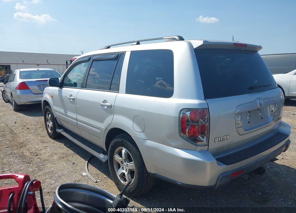 2008 HONDA PILOT VIN: 5FNYF18348B026927