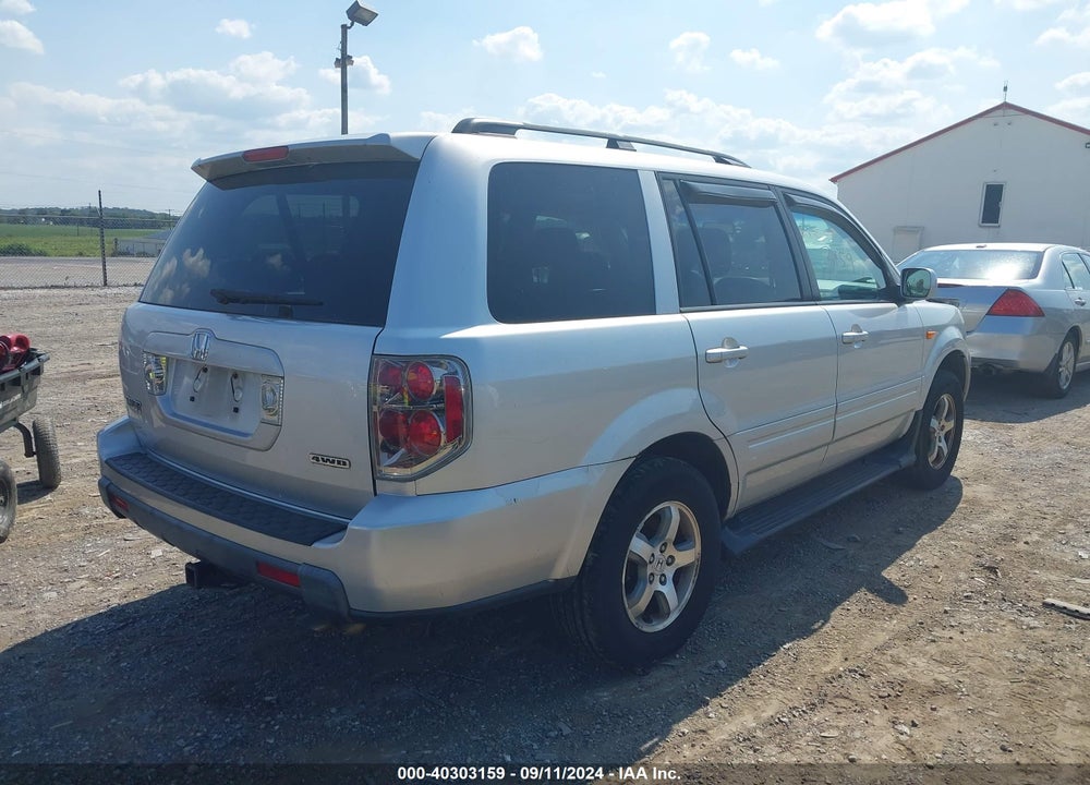 2008 HONDA PILOT VIN: 5FNYF18348B026927