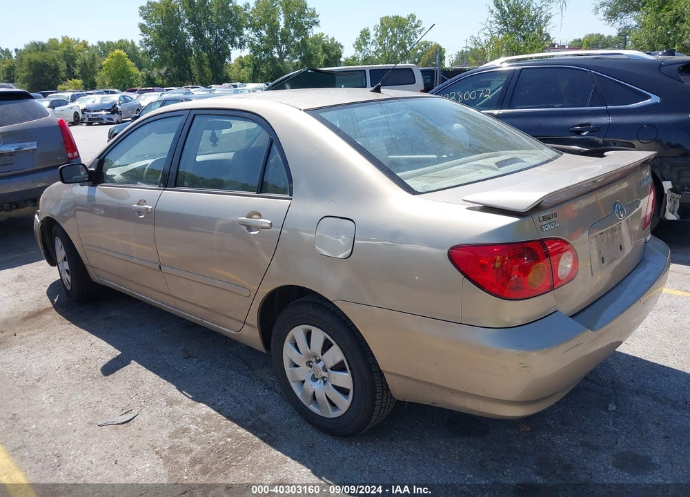 2004 TOYOTA COROLLA LE VIN: 1NXBR32E84Z263291