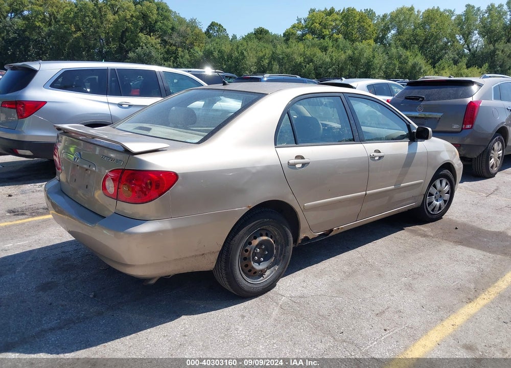 2004 TOYOTA COROLLA LE VIN: 1NXBR32E84Z263291