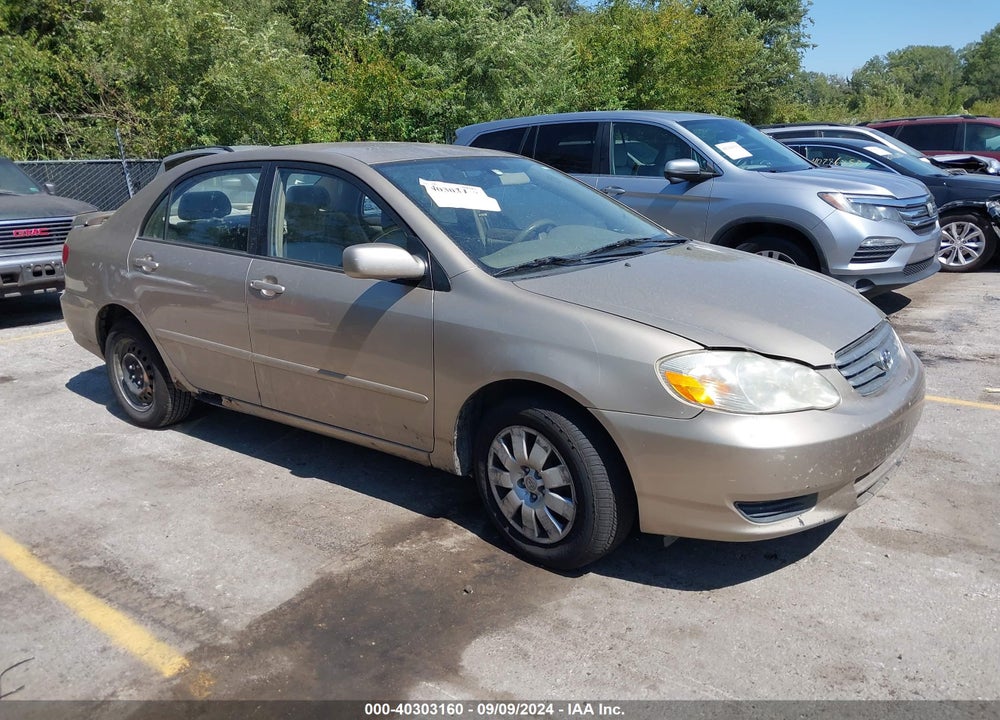 2004 TOYOTA COROLLA LE VIN: 1NXBR32E84Z263291